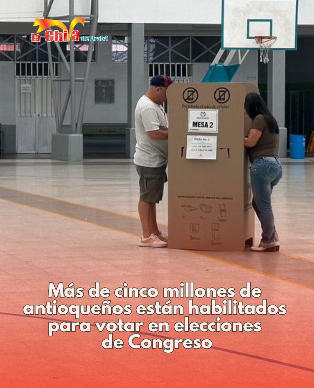 Más de cinco millones de antioqueños están habilitados para votar en elecciones de Congreso