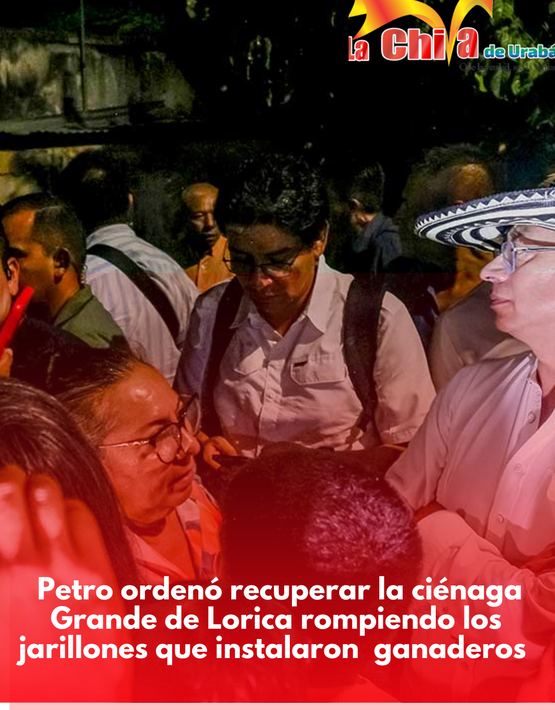 Petro ordenó recuperar La Ciénaga Grande e identificar diques y jarillones