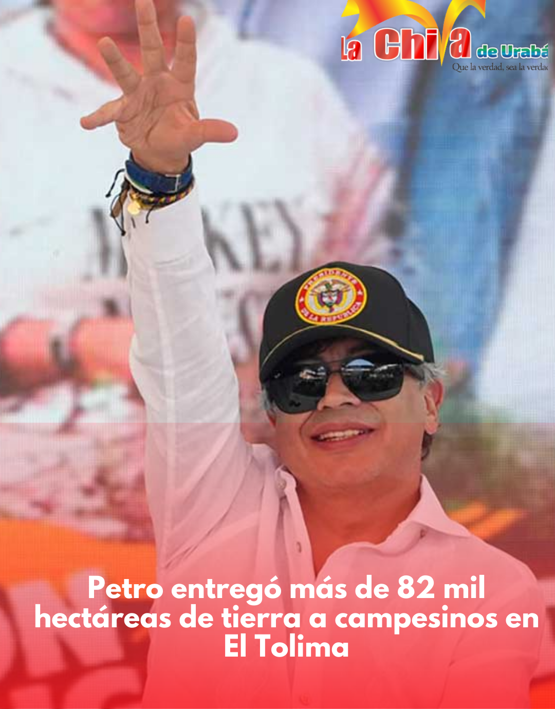 Petro entregó más de 82 mil hectáreas a campesinos en Tolima
