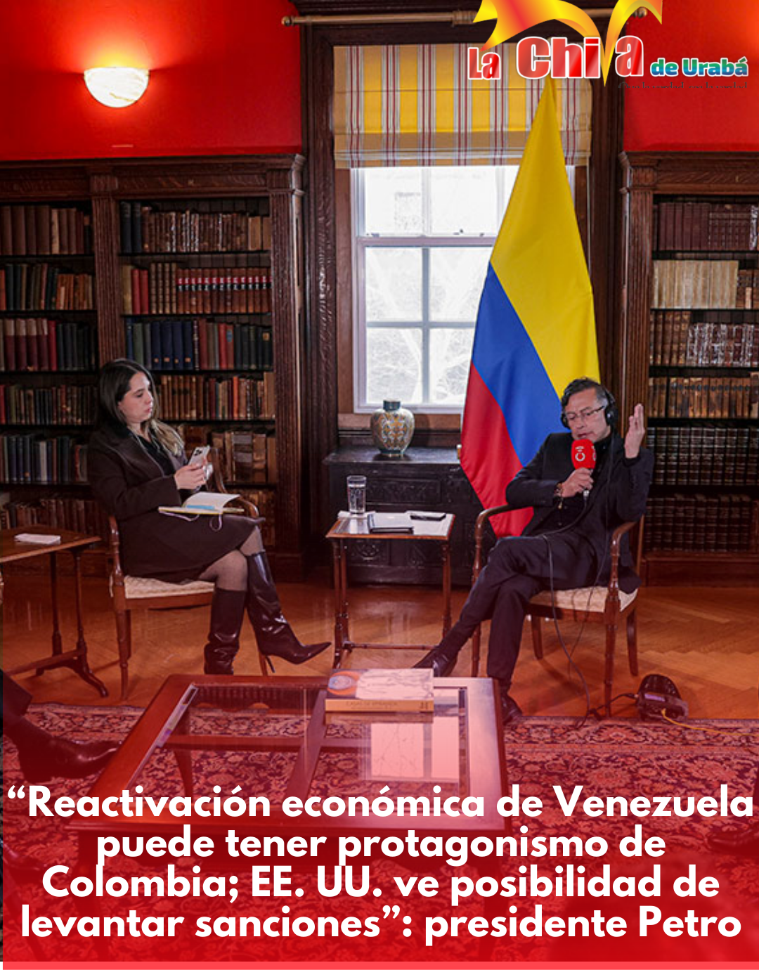 "Reactivación económica de Venezuela puede tener protagonismo de Colombia":Petro