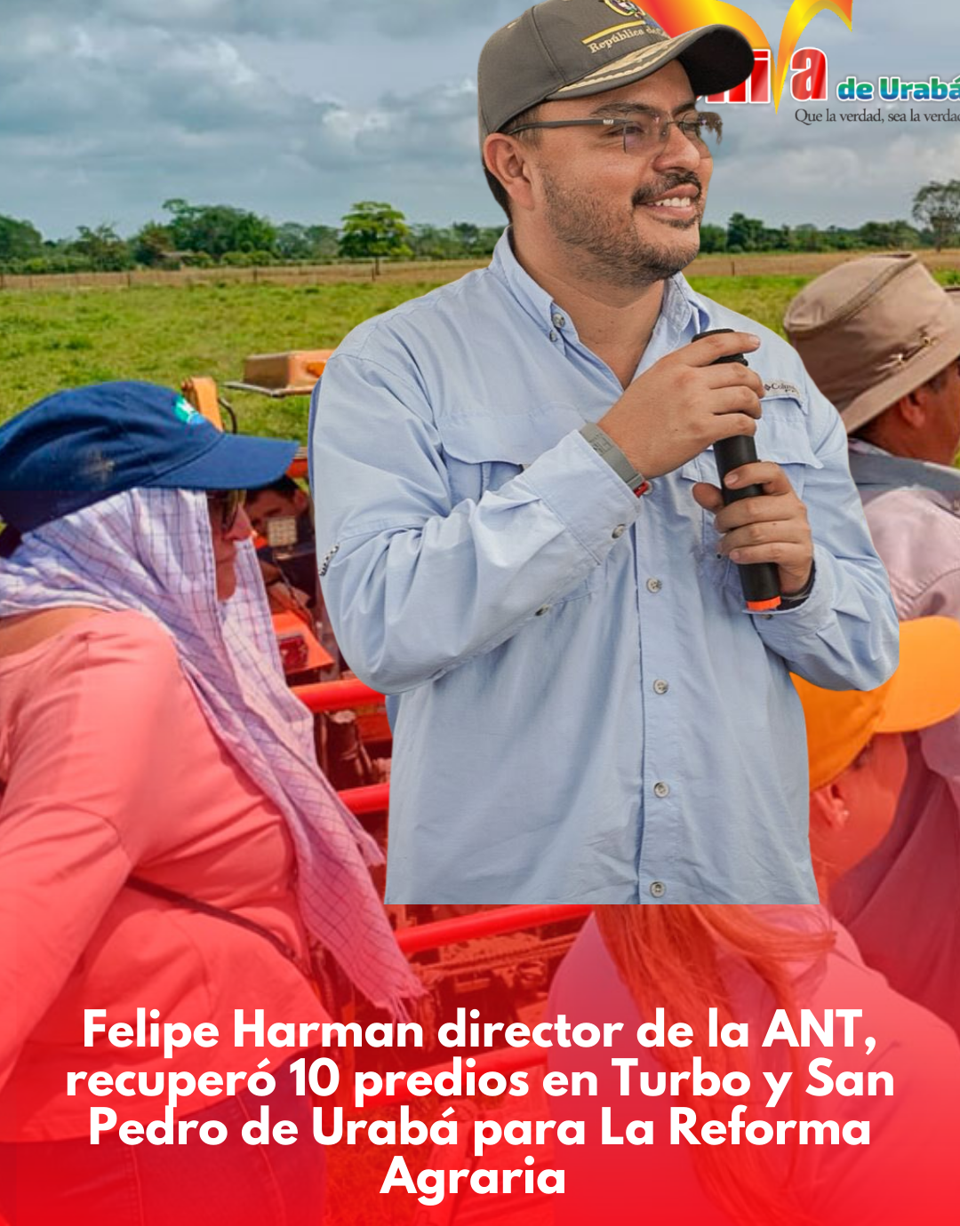 ANT recuperó 10 predios en Turbo y San Pedro de Urabá