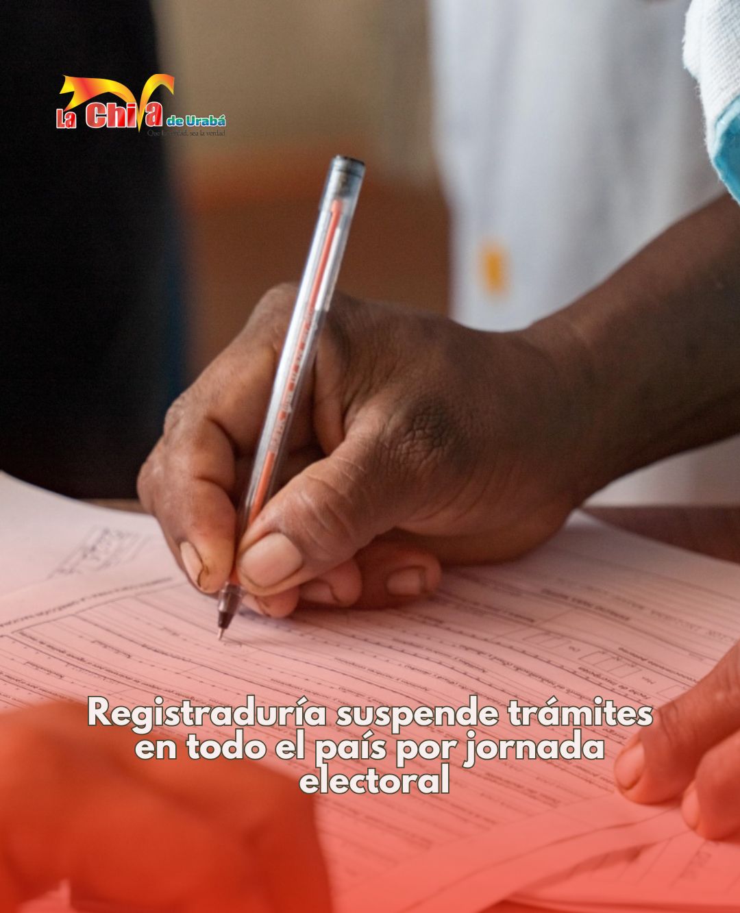Registraduría suspende trámites en todo el país por jornada electoral