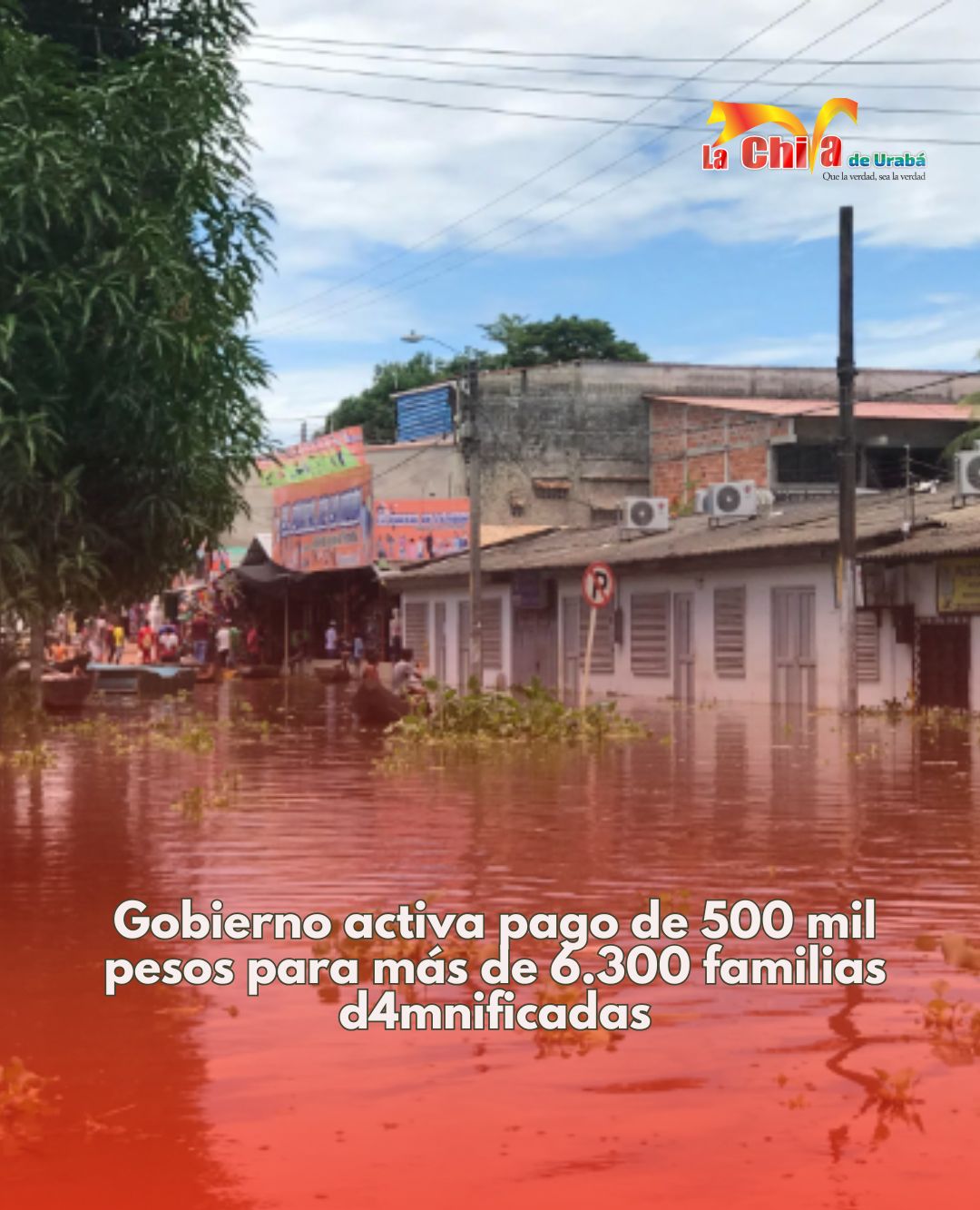 Más de 6.300 familias recibirán 500 mil pesos en nuevo pago para damnificados