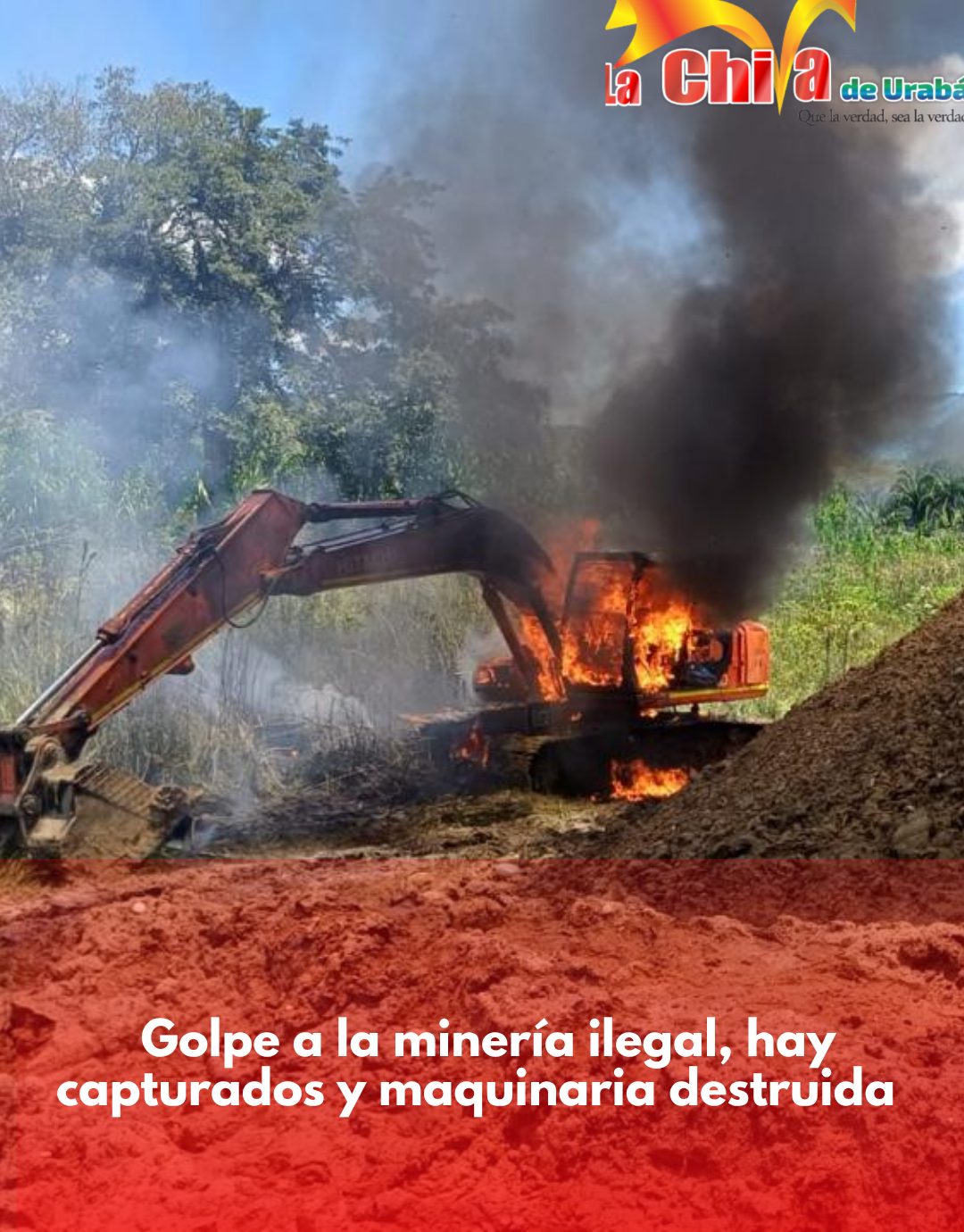 Operativo contra la minería ilegal dejó 12 capturados