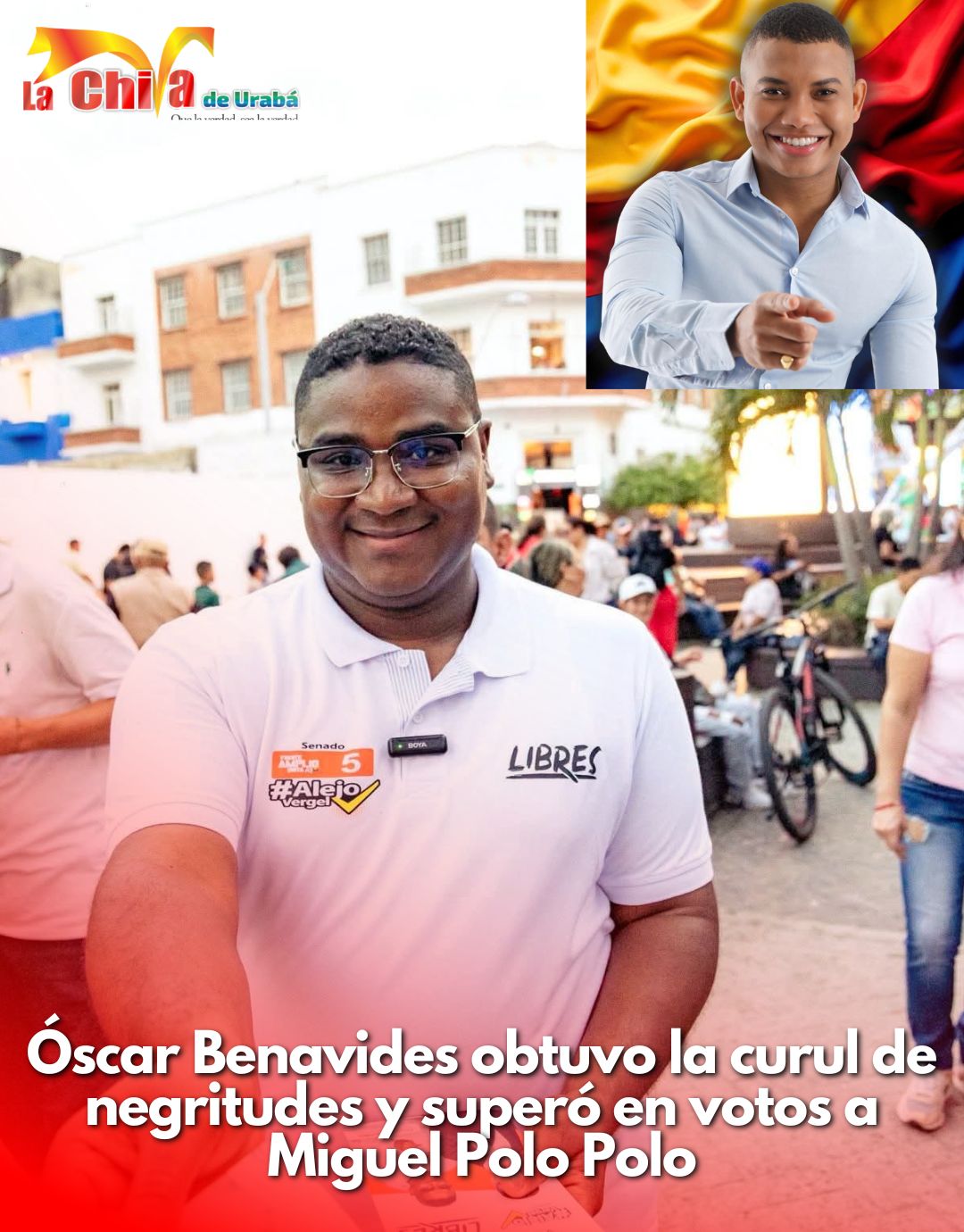 Óscar Benavides cumplió, derrotó a Polo Polo y ganó la curul