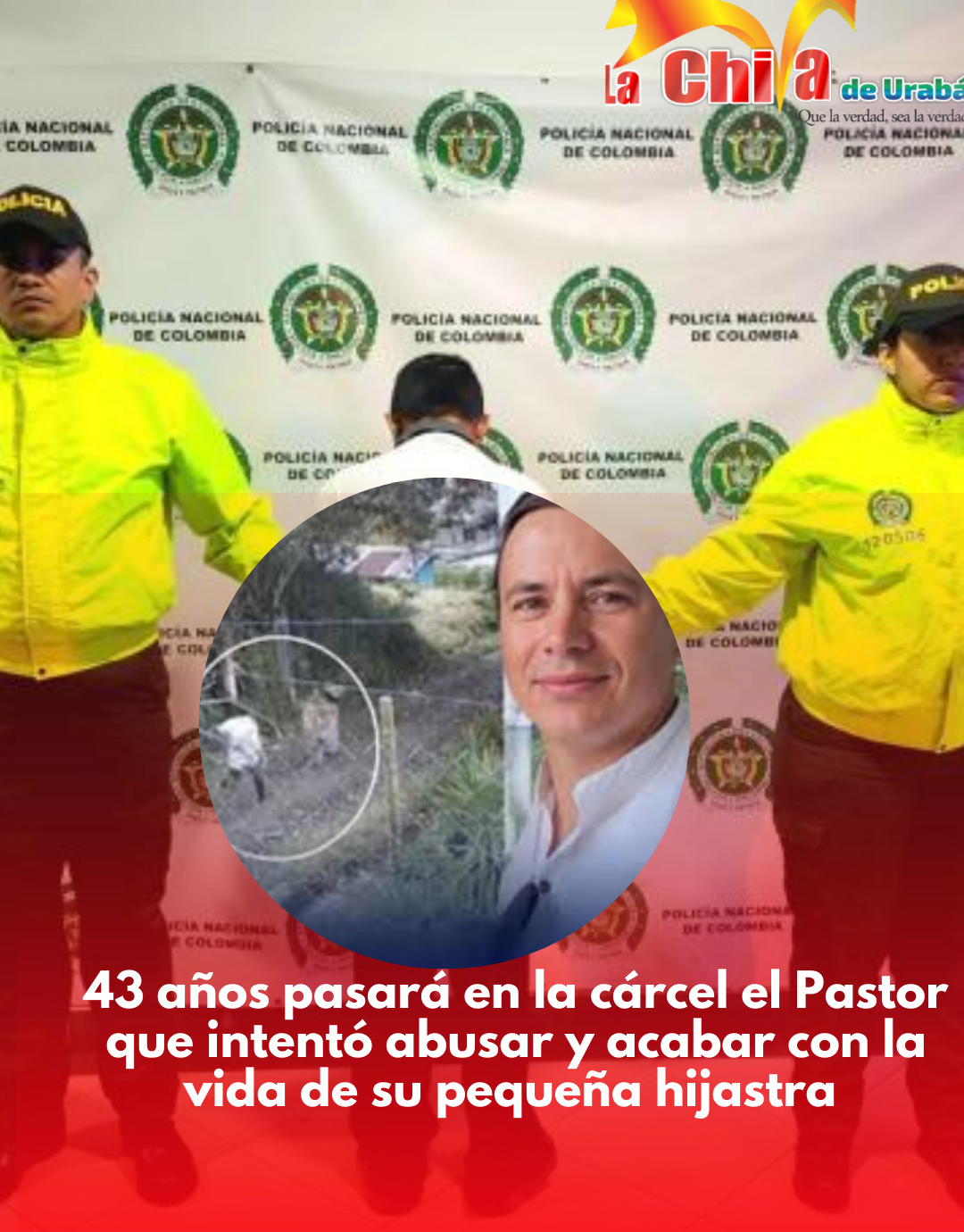 Lo condenaron a más de 43 años de prisión por secuestro y abuso contra la hijastra