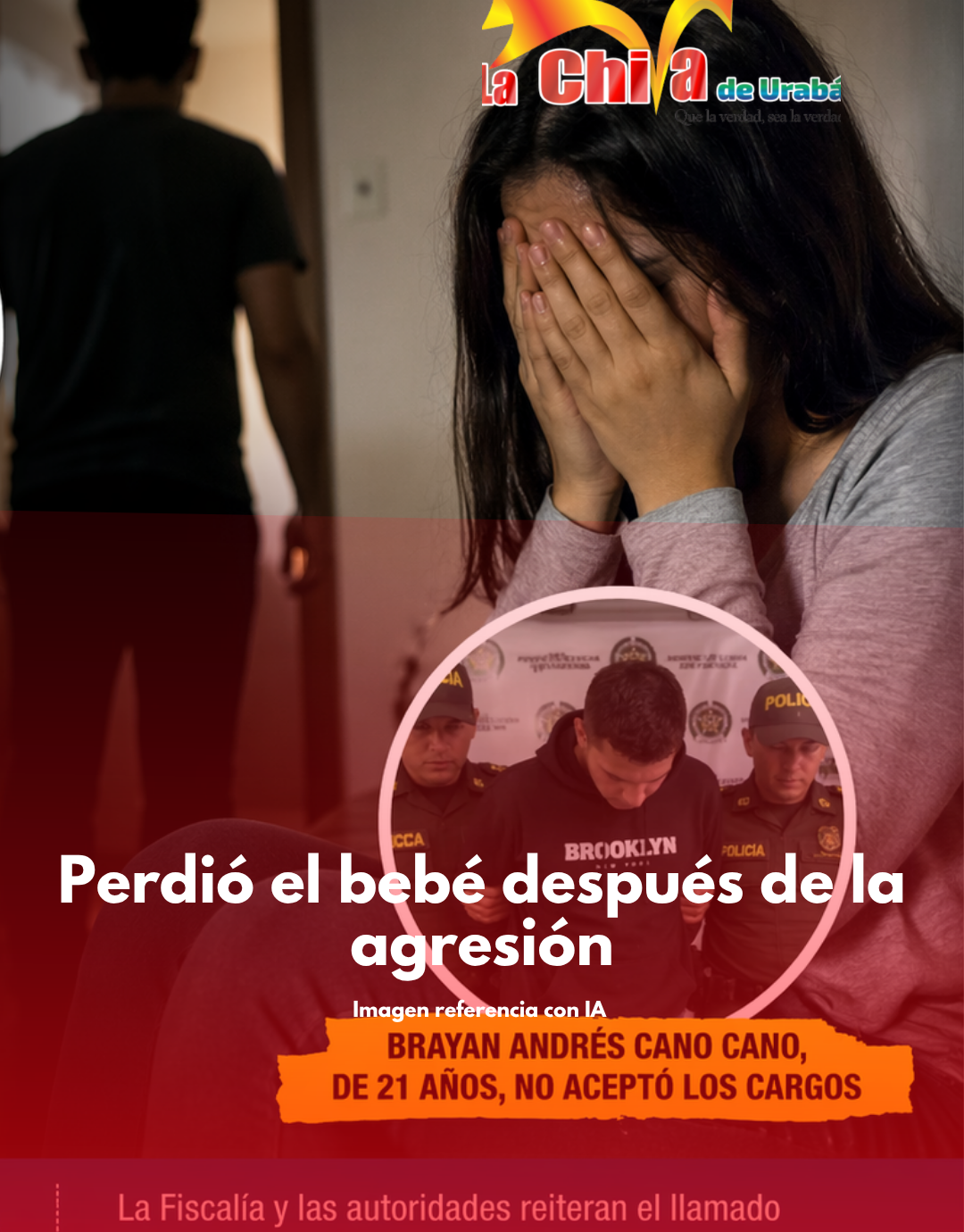 A prisión presunto agresor sexual en Medellín: víctima embarazada perdió a su bebé tras el ataque