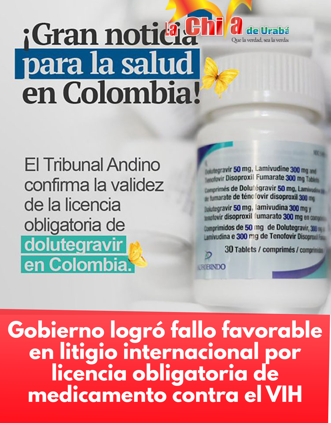 Colombia ganó litigio internacional por licencia obligatoria de medicamento contra el VIH