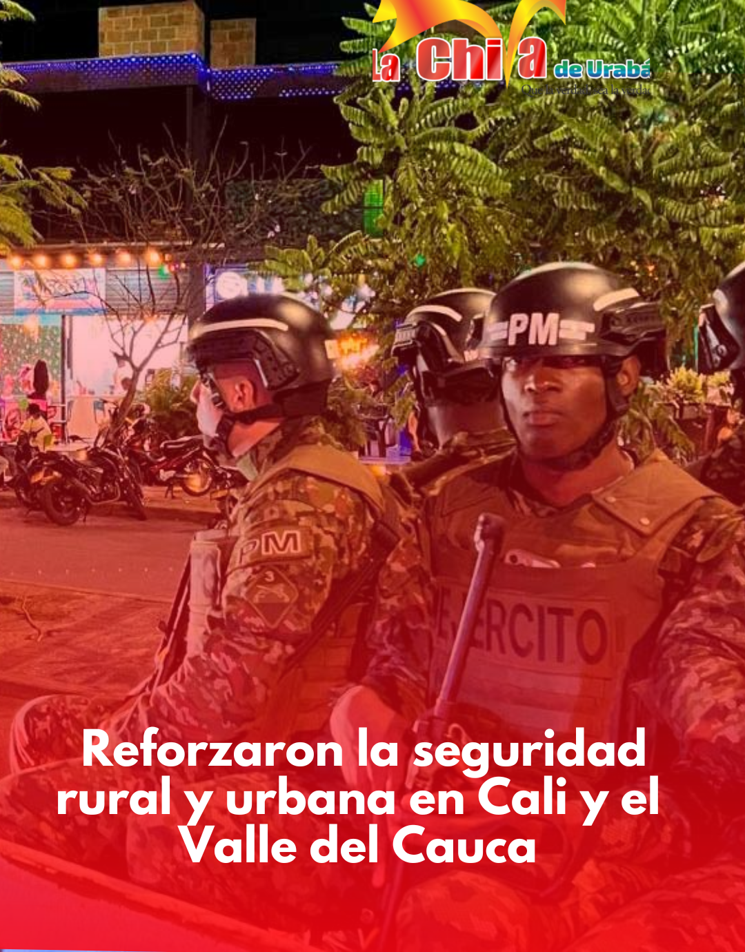 Gobierno reforzó seguridad en Cali con acciones integrales urbanas y rurales