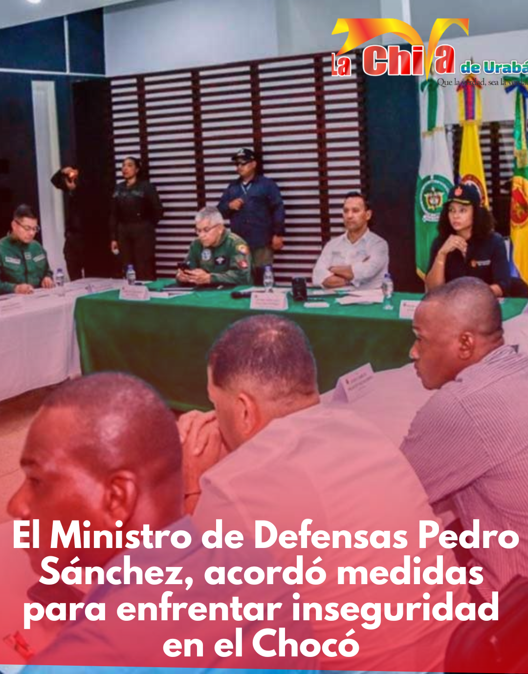 MinDefensa anunció refuerzo militar y policial para enfrentar el crimen en Chocó