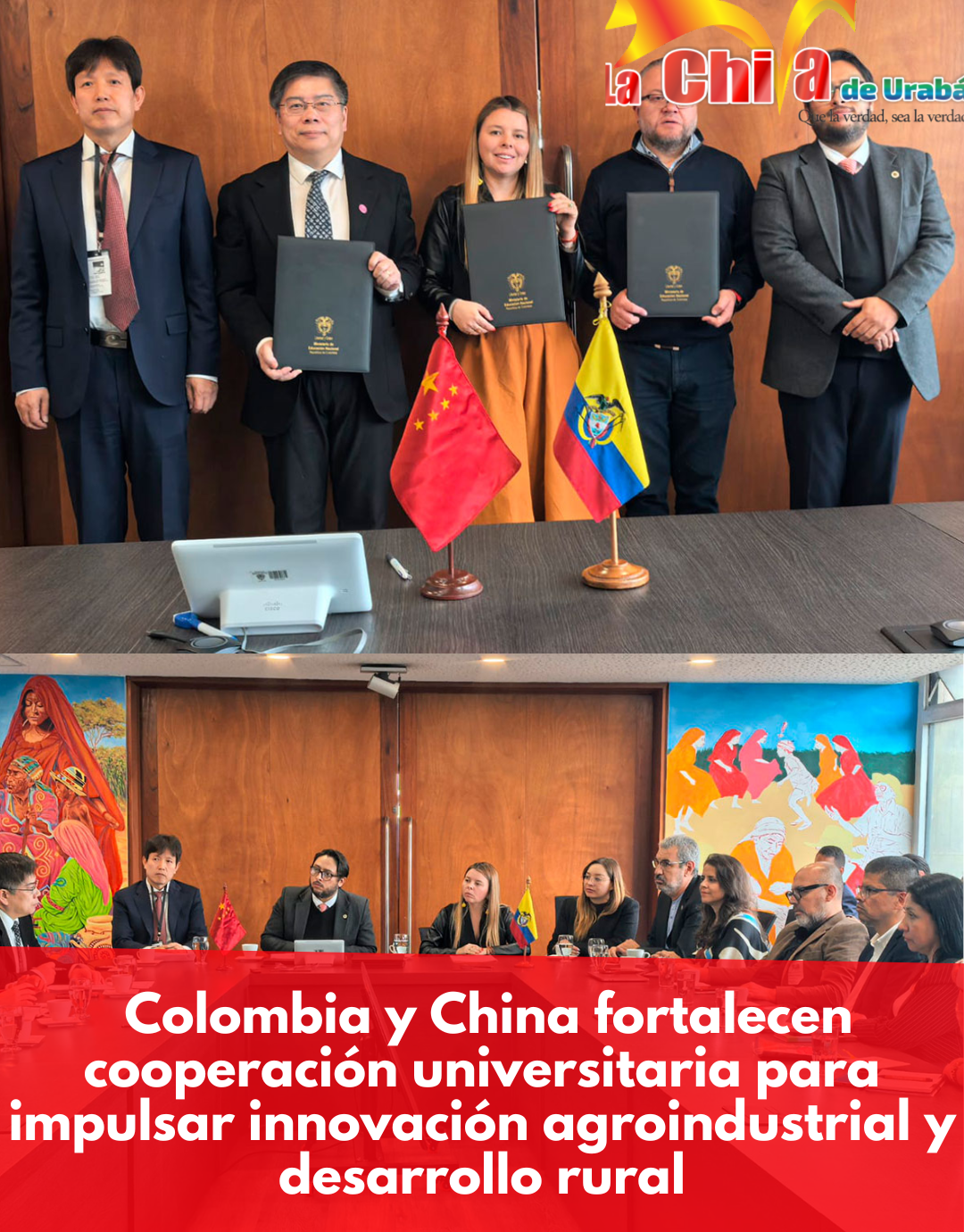 Colombia y China fortalecen cooperación universitaria