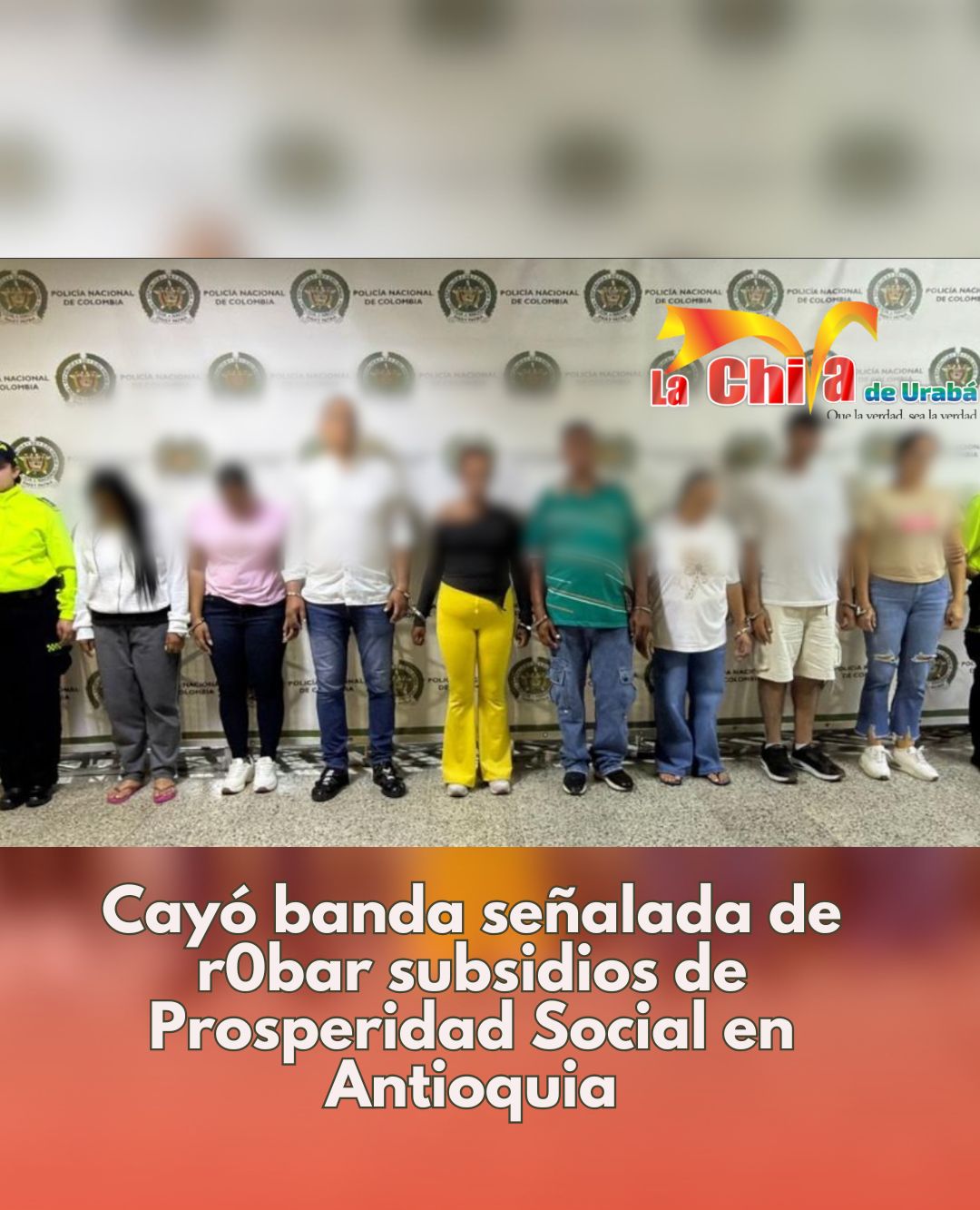 Capturados por, presuntamente, quedarse con subsidios del Gobierno destinados a familias pobres