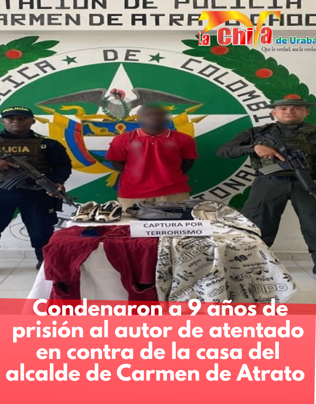 pagará más de 9 años de prisión por lanzar explosivo contra la casa del alcalde