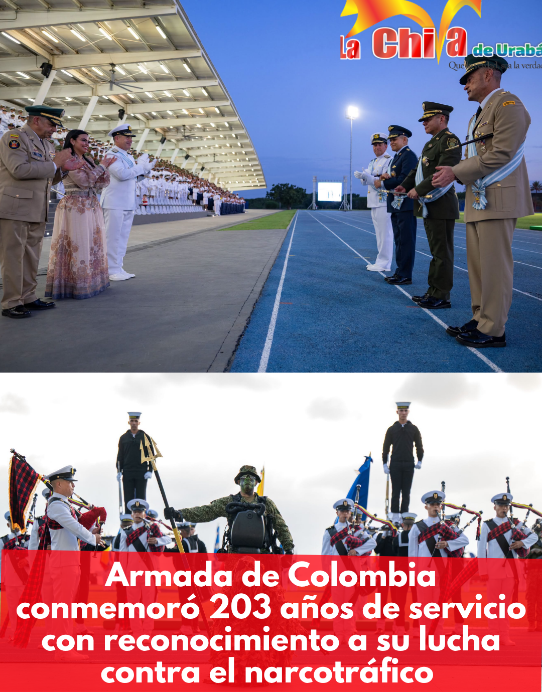 Armada de Colombia conmemoró 203 años de servicio
